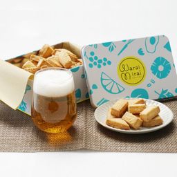 手が止まらなくなる おつまみ塩＆チーズクッキー 1缶