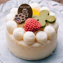 国産 無添加 手作り クッキーおまけ付き！ 犬用 バースデーケーキ 愛犬のお祝いケーキ マンゴー入り米粉ヨーグルトケーキ(グルテンフリー）