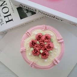 フラワーブーケケーキ