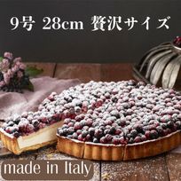 【イタリア産】特別な日に食べたい、、森のフルーツタルト 9号 約28㎝  カット済みクリスマス 2024