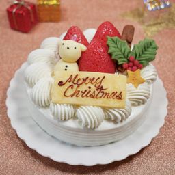 クリスマス2024 ホワイトいちごのショートケーキ【レギュラーサイズ】