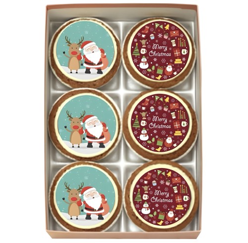 クリスマスフォトカップケーキ 6個入 クリスマス2025