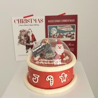 サンタの町ケーキ クリスマス2025