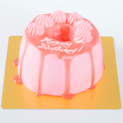 グルテンフリー！米粉シフォンの推し活ケーキ⭐️