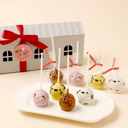 【期間限定デザイン】ケーキポップス 8本セット 【バレンタイン2026】