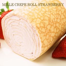 【京都フレーバーズ】アイスケーキとしても美味しい ミルクレープロールいちご 誕生日プレゼント 贈り物に最適 お中元2025