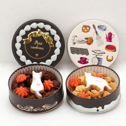 ねこ クッキー缶 2缶セット