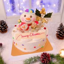 輝くドリームサンタケーキ クリスマスケーキ  4号 クリスマス2024