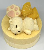  マンゴーの恵み レアチーズケーキ（５号サイズ）幅15cm