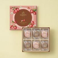 【GODIVA】あまおう苺ラングドシャクッキー（18枚入）バレンタイン2025