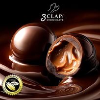 「3CLAP!CHOCOLATE 森の宝石(ミルク&ピスタチオ)1箱(5粒)」 送料無料 [ スリークラップチョコレート チョコレート チョコ トリュフ ]【大浜スイーツアカデミー】バレンタイン2025