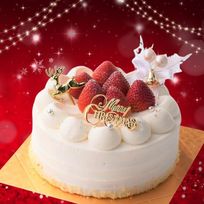 2025 クリスマスケーキ 生デコクリスマス 6号 約18.0cm (6～10名様) デコレーションケーキ 生デコ クリスマスケーキ