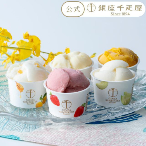 【冷凍】銀座千疋屋 銀座プレミアムソルベ10個 