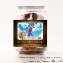 『ONE PIECE』ルフィ メモリアルケーキ缶 ①
