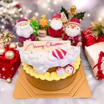 チョコレートの雪山で過ごすサンタ三兄弟のクリスマスパーティー クリスマス2025