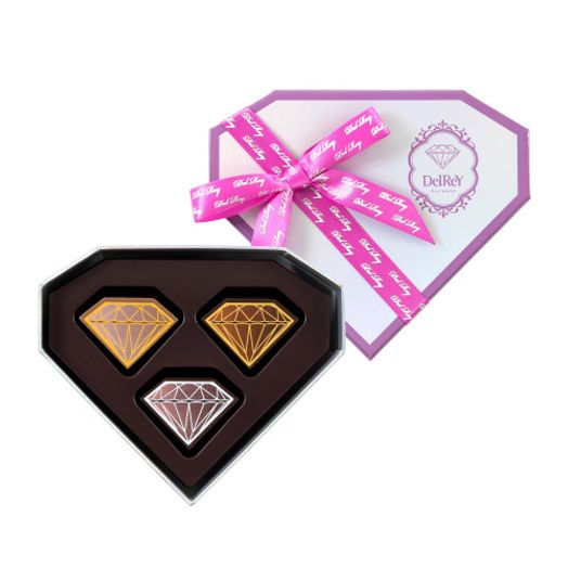 【DelReY】 ダイヤモンドコレクションBOX3個入 