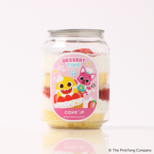 【Pinkfong＆Baby Shark】 ケーキ缶（ショートケーキ味）
