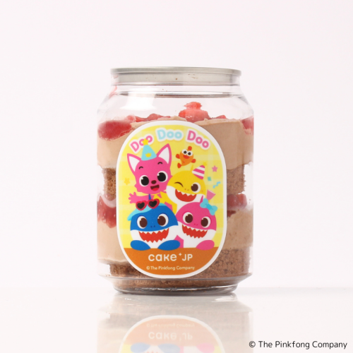 【Pinkfong＆Baby Shark】 ケーキ缶（チョコレートケーキ味）
