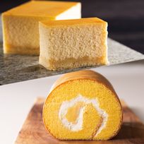 【京王プラザホテル】「濃厚しっとりロール＆ベイクドチーズケーキセット」／