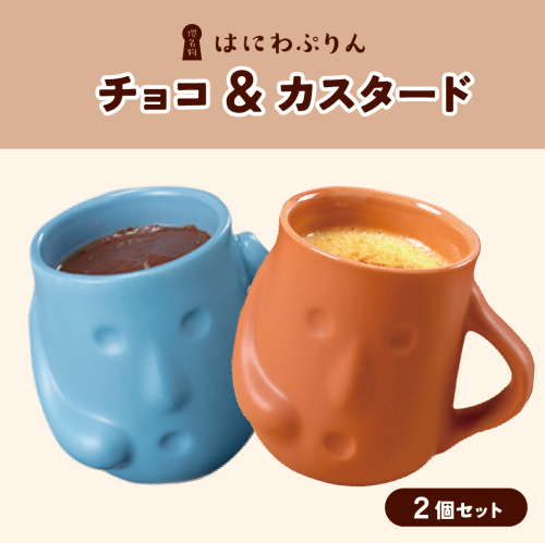 チョコ・カスタードセット 2個入り