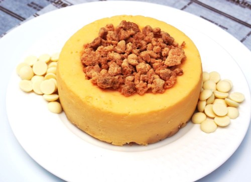 ホワイトチョコの贅沢な風味が広がるベイクドチーズケーキ 4号