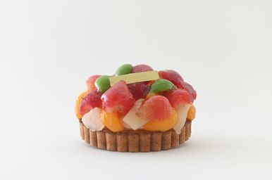 【祝！誕生日】鬼盛りフルーツタルト 4号 誕生日バージョン