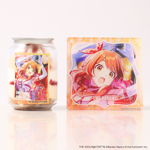 【学園アイドルマスター】花海祐芽 ケーキ缶 アクリルコースター付き