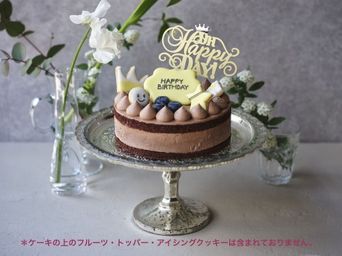 hal okadaのチョコレートショートケーキ《ヴィーガンケーキ》別途バースデーオプションあり