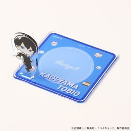 【ハイキュー!! 】影山飛雄 アクリルスタンド付きコースター