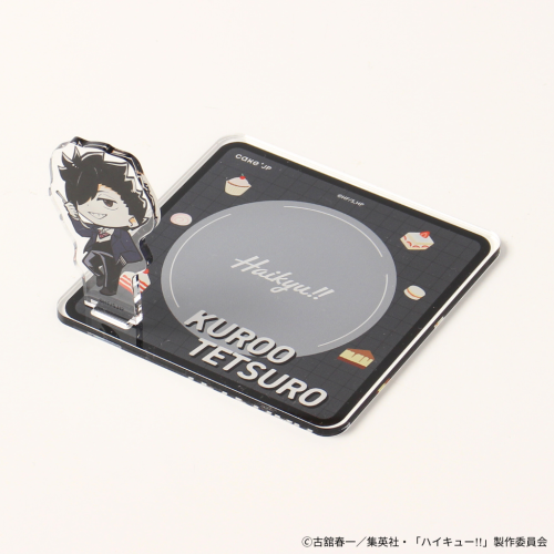 【ハイキュー!! 】黒尾鉄朗 アクリルスタンド付きコースター
