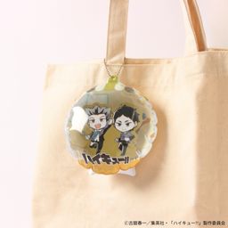 【ハイキュー!! 】梟谷学園高校 ぷくバル（スタンド付きバルーンチャーム）