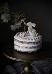 rabbit cake 《小麦・卵・乳製品》不使用ケーキ ファーストバースデー スマッシュケーキ