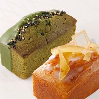 【京王プラザホテル】シェフパティシエのパウンドケーキセット＜爽やかレモン＆抹茶＞ ／ 