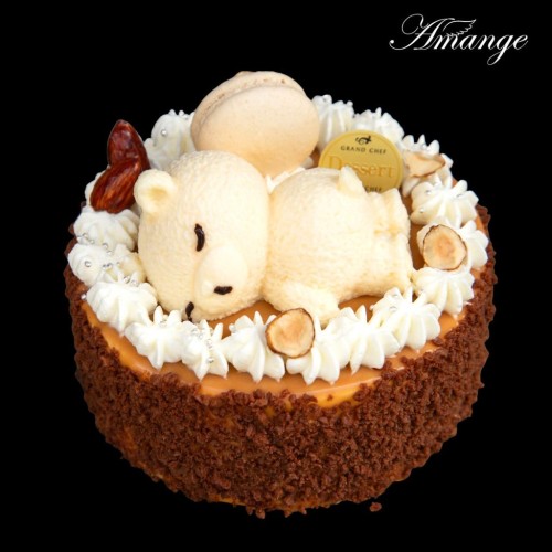 【株式会社イメージワールド】キャラメル×マスカルポーネの濃厚ダブルチーズケーキ 4号（12cm）｜誕生日・ギフトに人気