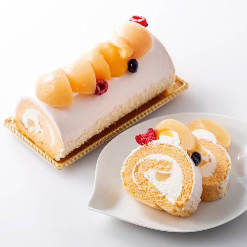 新宿高野 Fruity ピーチロール 18cm