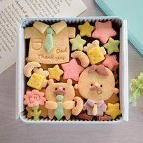父の日クッキー缶/きみと季節のとなりに「お父さんありがとう」父の日2025