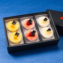 【送料無料】【ワッフル・ケーキの店R.L（エール・エル）】ムースカップワッフル6個セット（ミックスベリー・ヨーグルトピーチ・マンゴー）お中元2025 
