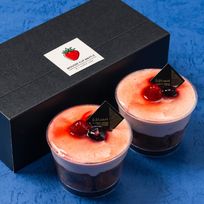 【送料無料】【ワッフル・ケーキの店 R.L（エール・エル）】ミックスベリーのムースカップワッフル2個セット お中元2025