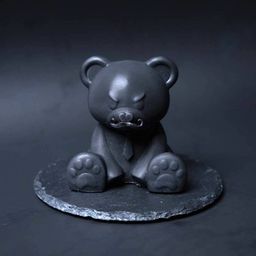 むすッとしたクマのケーキ：父の日2025