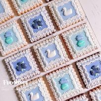 MY FAVORITE THINGS -BLUE- アイシングクッキー 3枚入り