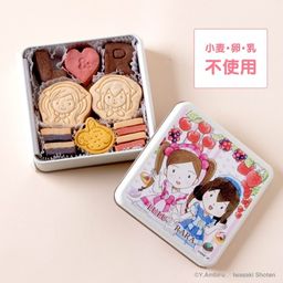 「ルルとララ」クッキー缶
