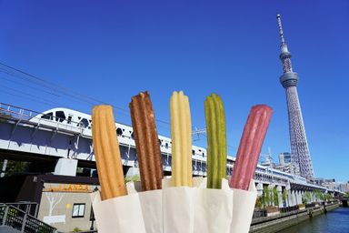 東京手づくりチュロス発売１周年記念キャンペーン【限定39セット】通常価格2,700円（＠540円×5本）⇒特別価格1,500円 ※税込