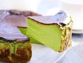 【鹿児島県産 有機抹茶使用】とろりとほどける半熟 抹茶バスクチーズケーキ