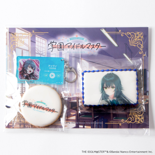 【学園アイドルマスター】月村手毬 アイシングクッキー アクリルキーホルダー付き