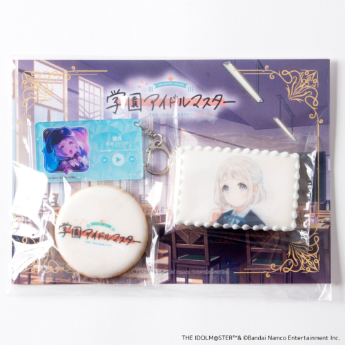 【学園アイドルマスター】葛城リーリヤ アイシングクッキー アクリルキーホルダー付き