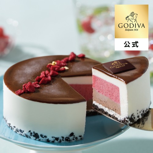 【GODIVA】【オンラインショップ限定・送料込】アイスケーキ ショコラフランボワーズ クリスマス2025