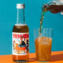 福岡県産 八女茶葉 TENJIN TEE SODA 3本セット
