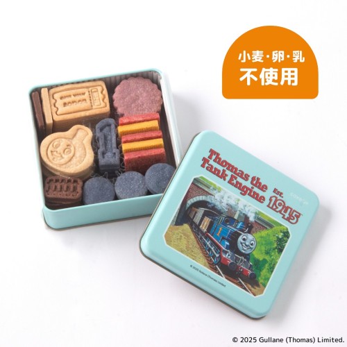 【カード付】『きかんしゃトーマス』クッキー缶