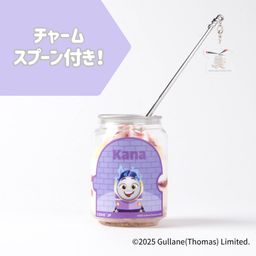 【スプーン付き】『きかんしゃトーマス』ケーキ缶（カナ）