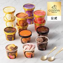   【GODIVA】  【オンラインショップ限定・送料込】アイス シーズナルコレクション（14個入）＋スプーン2本付き
